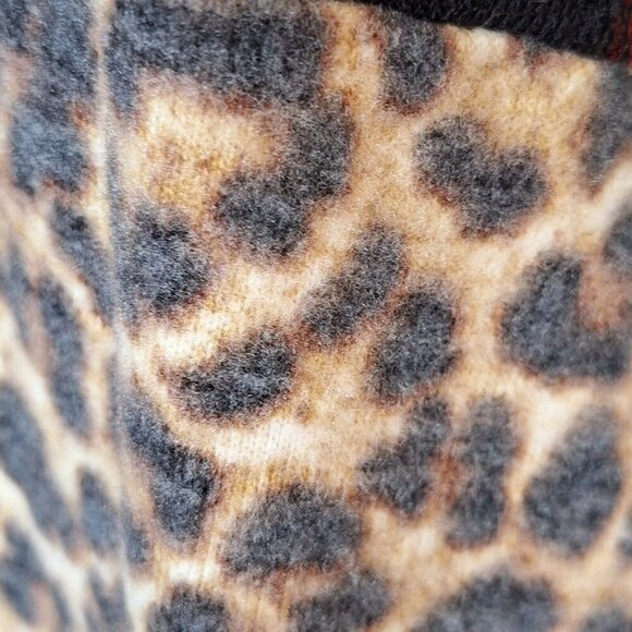 7th Ray Womens 3XL Open Front Long Duster Sweater Cardigan Mixed Print Long Knit - Picture 4 of 10